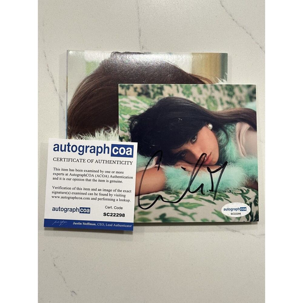 Camila Cabello Familia CD With Signed Autographed Art Card ACOA Authenticated #1